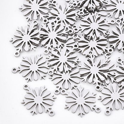 201 соединительные звенья нержавеющие, лазерная резка, снежинка
