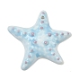 Handmade Porcelain Big Pendants, Starfish