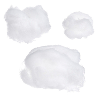 3 Sizes Cotton Cloud Decoration Accessories, Hanging Decorations