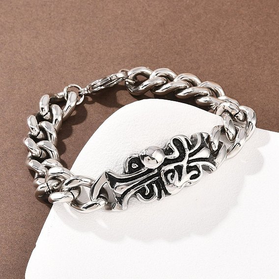 304 из нержавеющей стали ссылка браслеты, кубинские браслеты с цепочкой ссылок