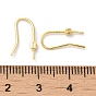 925 ganchos del pendiente de la plata esterlina, alambre de oreja para cuentas medio perforadas, con sello s925