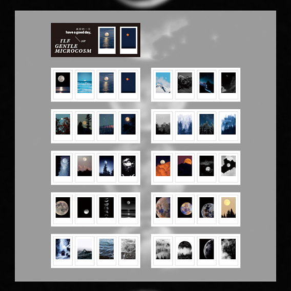 20шт 10 стили Добрый день, сделай сам, наклейки для скрапбукинга, декоративные клейкие художественные наклейки, журнальные принадлежности