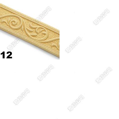 1pc 3d Blumenmuster XPE Sockelleiste, Wandaufkleber