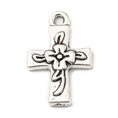 Tibetan Style Alloy Pendants, Cross