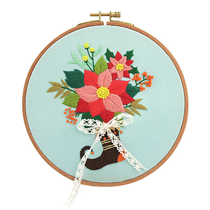China Factory Beginner needlework set cross stitch Su embroidery