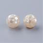 Natural White Shell Beads, Mother of Pearl Shell Beads, Round