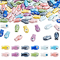 88 шт 11 цвета фарфоровые керамические бусины ручной работы, рыба, яркие глазированный фарфор