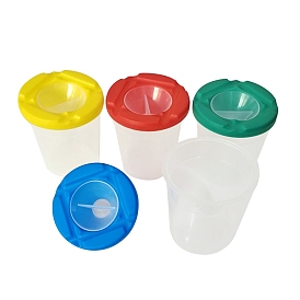 Пластиковое ведро для мытья детских кистей, стаканчик для мытья ручек, горшок для мытья щеток
