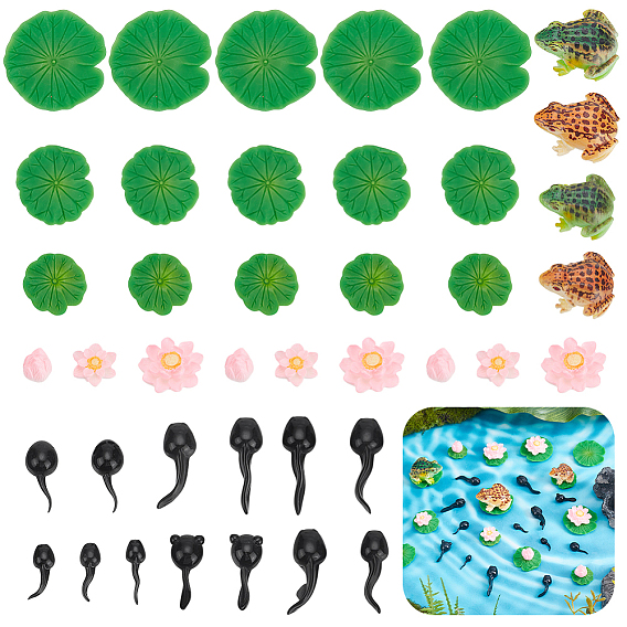 41шт 11 стили украшения для показа смолы, для украшения домашнего офиса, разнообразные