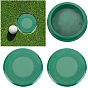 ABS Plastic Golf Cup Covers, Golf Hole Putting, Golf Practice Training Aids, Flat Round