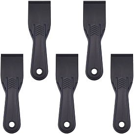 5шт. скребки из АБС-пластика, шпатель скребок, трапециевидные, для наклеивания обоев, применение клея, выпечка
