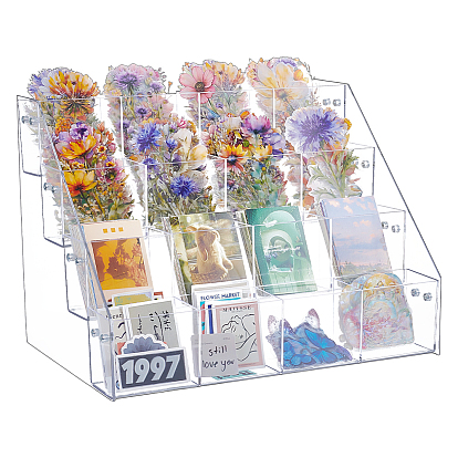 4-уровневые подставки для пластиковых карт, прямоугольные