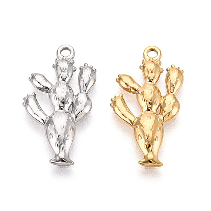 304 подвески в виде кактусов из нержавеющей стали, ионное покрытие (ip)