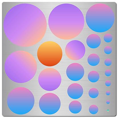 Трафареты для штампов из нержавеющей стали, для diy scrapbooking / фотоальбом, декоративная тисняющая бумажная карточка, матовый цвет нержавеющей стали