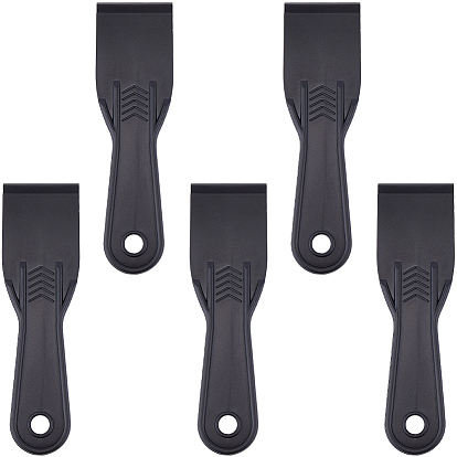 5шт. скребки из АБС-пластика, шпатель скребок, трапециевидные, для наклеивания обоев, применение клея, выпечка