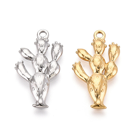 304 подвески в виде кактусов из нержавеющей стали, ионное покрытие (ip)