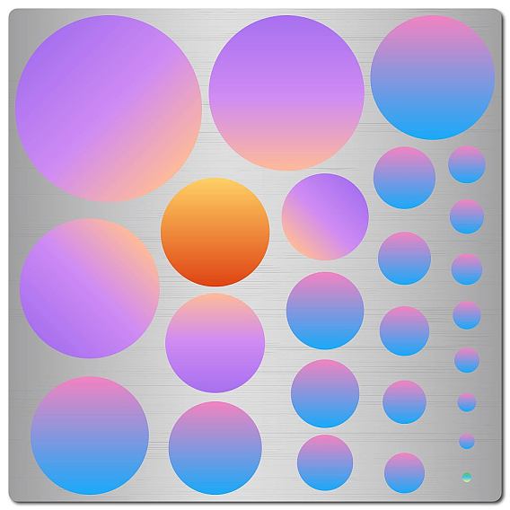 Трафареты для штампов из нержавеющей стали, для diy scrapbooking / фотоальбом, декоративная тисняющая бумажная карточка, матовый цвет нержавеющей стали