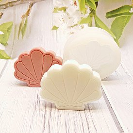 Shell DIY Candle Silicone Molds, Resin Casting Molds, For UV Resin, Epoxy Resin Jewelry Making
