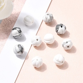 Бусины из природных Говлит, тыква