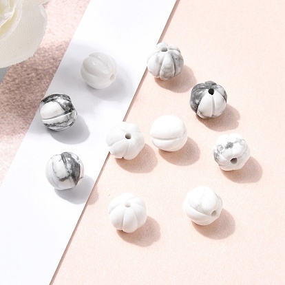 Бусины из природных Говлит, тыква