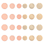 Brass Pendants, Flat Round