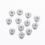 304 из нержавеющей стали разделительные бусины, плоско-круглые