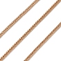 Brass Wheat Chains, Soldered, Long-Lasting Plated