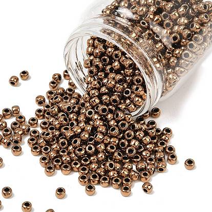 Круглые бусины тохо, японский бисер, металлический
