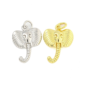 Стойки обшивки латунные подвески, без кадмия и без свинца, долговечный, слон, с целью перехода в кольце