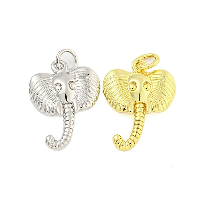 Стойки обшивки латунные подвески, без кадмия и без свинца, долговечный, слон, с целью перехода в кольце