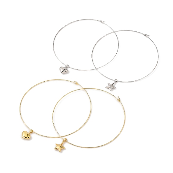 Латунное ожерелье с подвесками, без свинца и без кадмия, реальный 18 k позолоченный