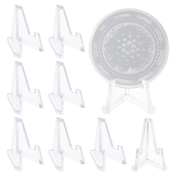 20Pcs Acrylic Coin Display Holder