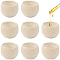 10Pcs Half Round Wooden Aromatherapy Diffuser, Essential Oil Diffuser