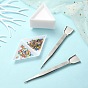 Jewelry Bead Making Tools, 304 Stainless Steel Beading Tweezers and Plastic Scoops/Shovels for Rhinestone