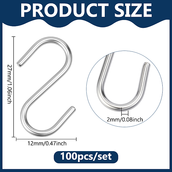 304 выводы крючка из нержавеющей стали