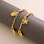 Летние пляжные регулируемые браслеты с подвесками в виде морских животных из латуни для женщин