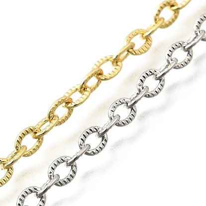 Латунные кабельные цепи, пайки, с катушкой, без свинца и без кадмия, долговечный, стойки покрытие, овальные