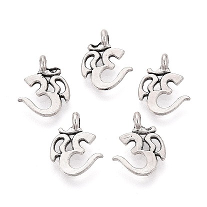 Сплавочные подвески тибетского стиля, амулеты с символом аум