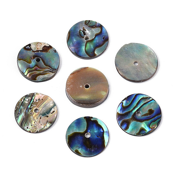 Натуральные подвески из ракушек пауа