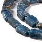 Natural Kyanite Beads Strands, Rectangle