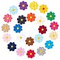 Computerized Embroidery Cloth Iron on/Sew on Patches, Costume Accessories, Appliques, Daisy
