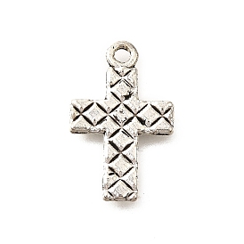 Сплавочные подвески тибетского стиля, без кадмия и без свинца, крест прелести