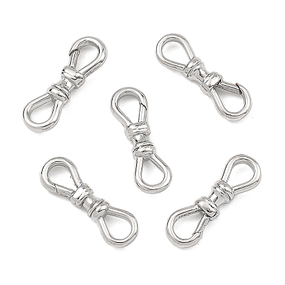 SHEGRACE Brass Lobster Claw Clasps, Lead Free & Cadmium Free & Nickel Free