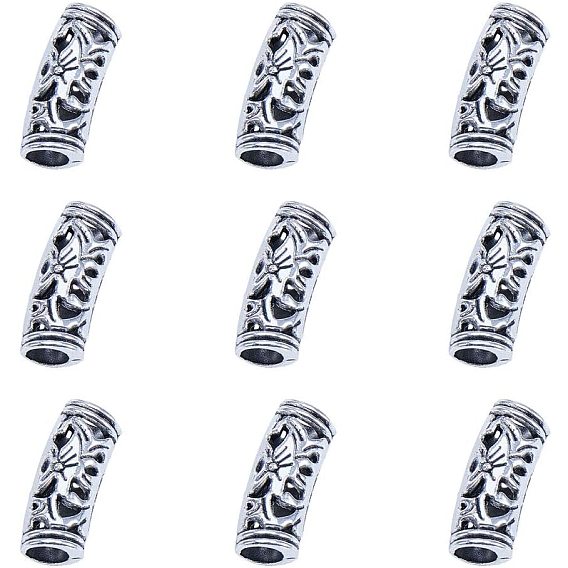 Alloy Tube Beads