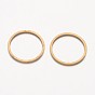 Brass Link Rings, Raw(Unplated)
