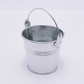 Tinplate Bucket, for Plants, Column, DIY Accessories