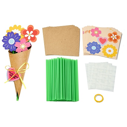 Наборы для создания букетов своими руками, украшения для вечеринки ко Дню матери