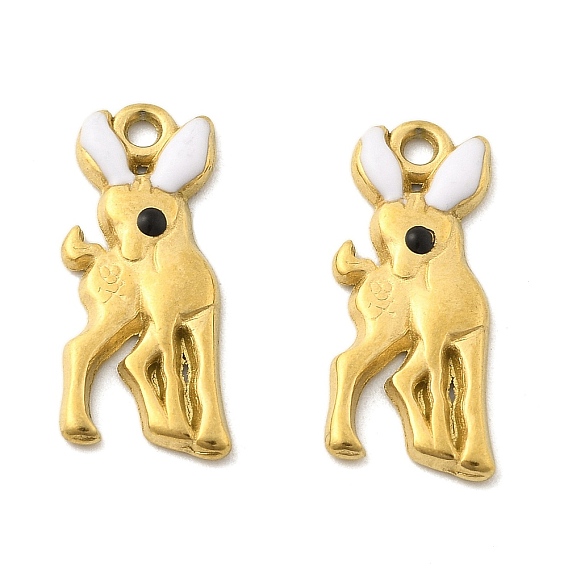 304 из нержавеющей стали шармы эмали, олень очарование, ионное покрытие (ip)