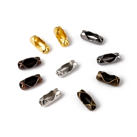 Iron Ball Chain Connectors, Nickel Free, 5x2.5x2mm