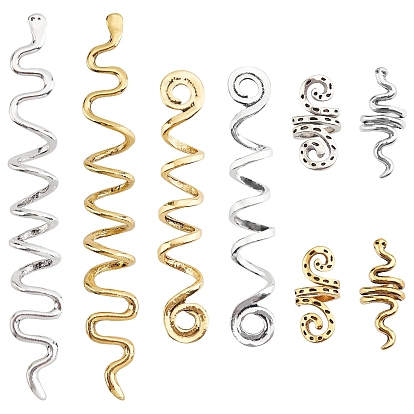 16шт 8 стиль инструменты для укладки волос, заколки для волос из сплава, заколки для волос твист заколки заколки для волос аксессуары для волос